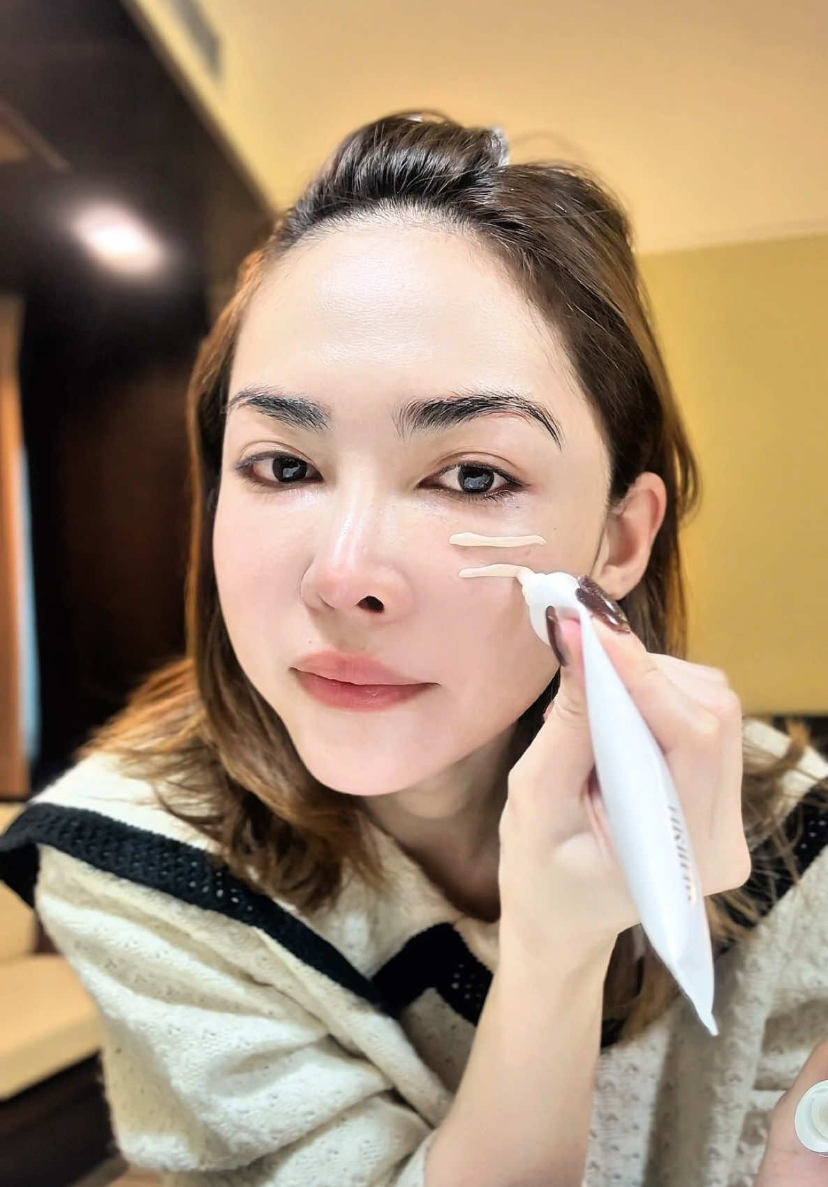 ไพรร์เมอหน้าเงา ขั้นตอนเดียวจบ#ไพรเมอร์ #ไพร์เมอร์ #ไพรเมอร์hih #คุณพราวbkแจ่วฮ้อน #รองพื้น 