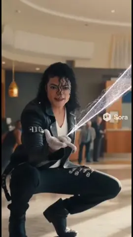 Michael Jackson gets bit by a spider #foryoupage #mj #viral #ai #spiderman 