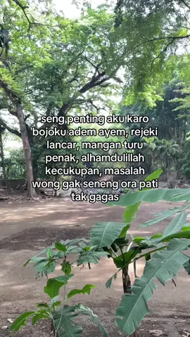 yang tenang sudah pasti senang😋