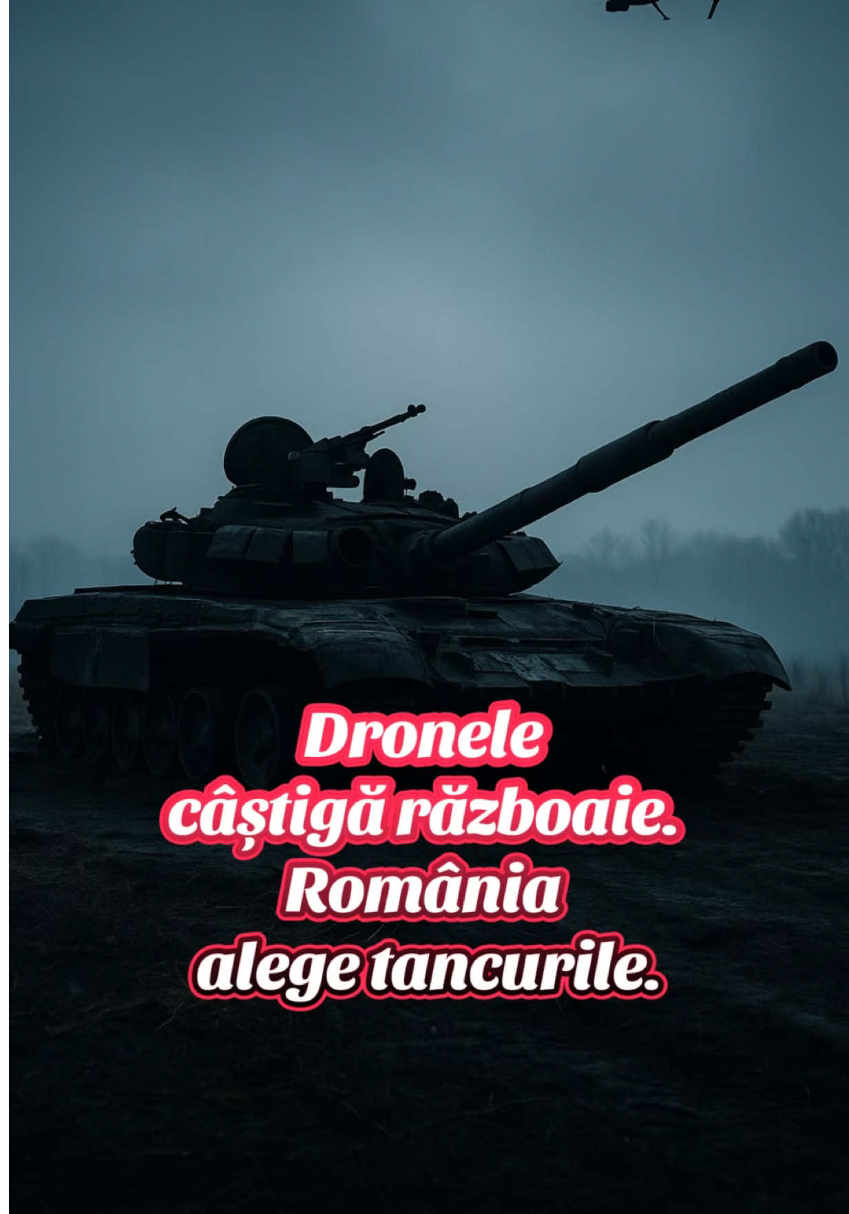 Dronele câștigă războaie. România alege tancurile.