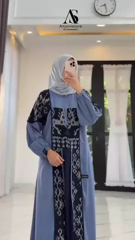 NEW LAUNCHING DRESS DENIM ETNIK by. ANJANI STORE Order hanya di 085230392055 #amzuh #gamisanjani #GamisTerbaru #gamisetnik