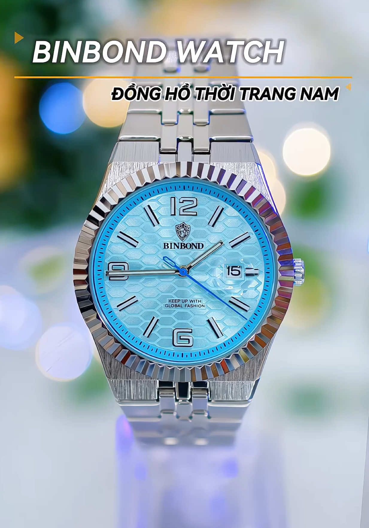 Đồng hồ thời trang nam Binbond phiên bản mới #dongho #donghonam #donghothoitrang #binbond 
