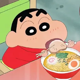 Shincan is eating ramen happily #crayonshinchan #viralvideo 