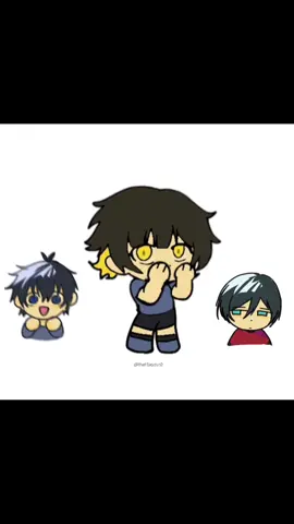 uhhhh yes fun trend  #bluelock #trend #bachirameguru #yoichiisagi #rinitoshi 
