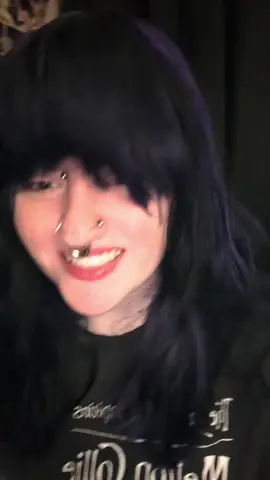 New hair new hair new hair #dyedhair #black #newhair #piercings #alt 