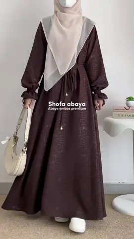Cantik banget abayanya masyaAllah 💗 #abaya #gamis #ootdhijab #outfitinspo 