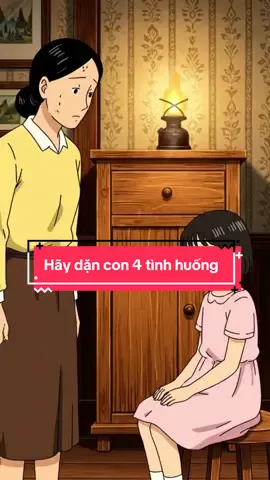 Cha mẹ nhớ dặn con gái của mình 4 tình huống này #nuôicondungcach #cùngconkhônlớn #mongcontungngay #conyeu #noilongcuacon 