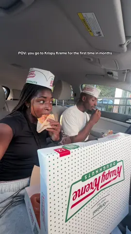“i see why y’all be big man” 😂 #krispykreme #donut 