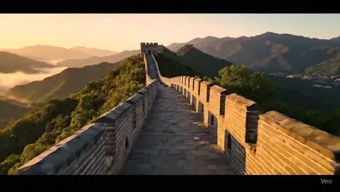 Cùng nhau đi khám phá Vạn Lý Trường Thành nhé #AI #aiart #airport #canhdep #xuhuong 