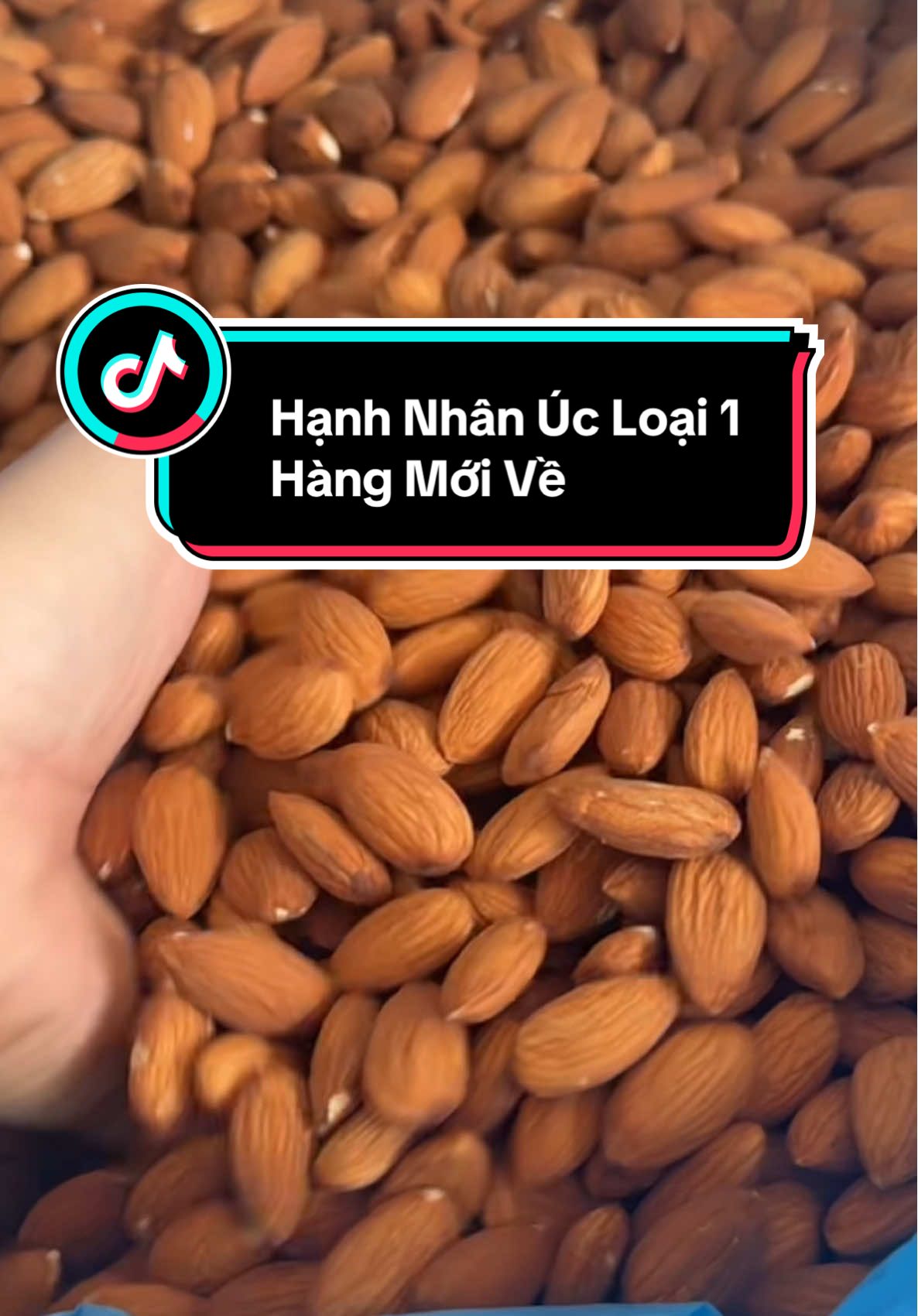 Hạnh Nhân Úc hàng mới về ngon giòn nha #xuhuong #HatdinhduongQuiinnuts #hanhnhan 