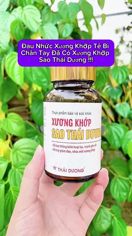 Viên Uống Xương Khớp Sao thái dương  #xuhuong #LearnOnTikTok #xuongkhopsaothaiduong #suckhoechomoinguoi 