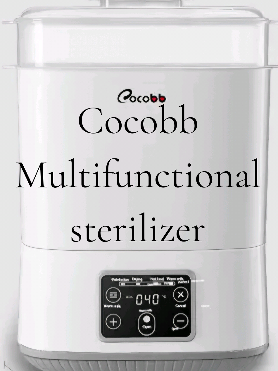 Multifunctional sterilizer , looking for convenience when it comes to slerilizing your baby's feeding bottle? here's the answer! #cocobb #sterilization #fyp #momtips 
