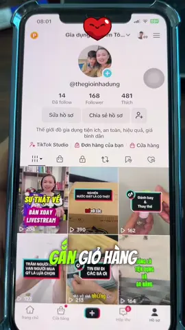 Cách gắn giỏ hàng vào video cho người mới #doanhue #tiepthilienket #mogiohang #affiliatemarketing #xaykenhtiktok 