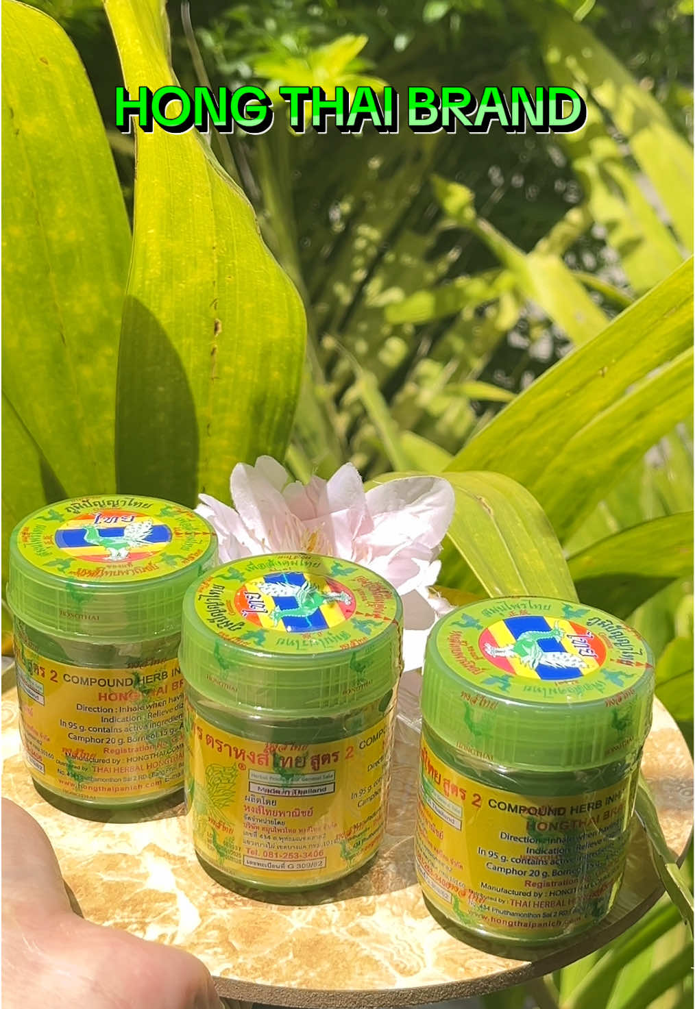 Experience instant refreshments and natural relief with the Hongthai Compound Herb Inhaler — a breath of fresh air, anytime, anywhere. #wellnesstips #naturalremedy #viralproducts #hongthai #dizzinessrelief 