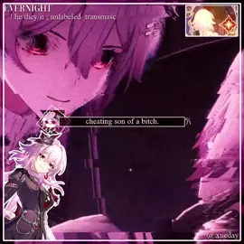 Part 4 | #EVERSILENS ; true story @matthiasgooner really does say one instead of uno bc he’s a freak. #evernighthonkaistarrail #hysilenshonkaistarrail #HonkaiStarRail #honkaistarrailedit 