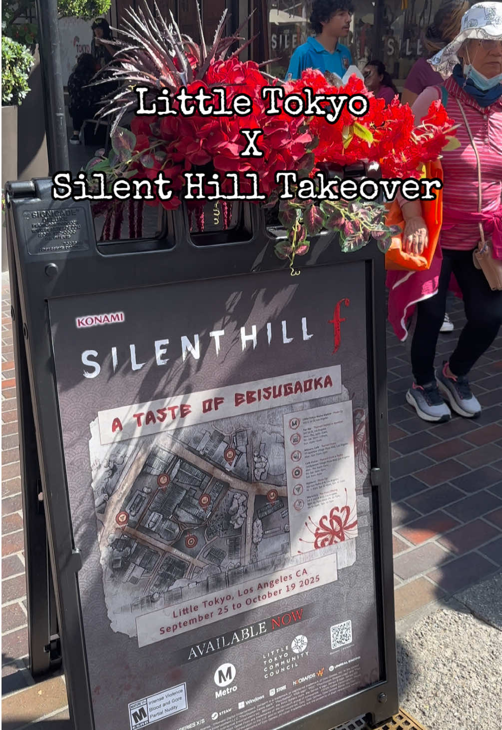 Spent the day at the Silent Hill Little Tokyo Takeover! I wish we came when it first started to get the other goodies but I still had fun! It’s definitely worth checking out (: #silenthillf#silenthill #littletokyo  