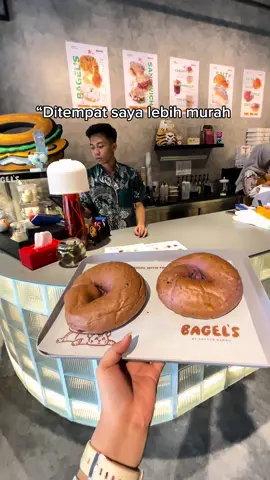 cara simpel ngadepin customer yg suka bandingin harga🥰🫶🏻 #fyp #jajananviral #bagel #trend #fyppppppppppppppppppppppp 