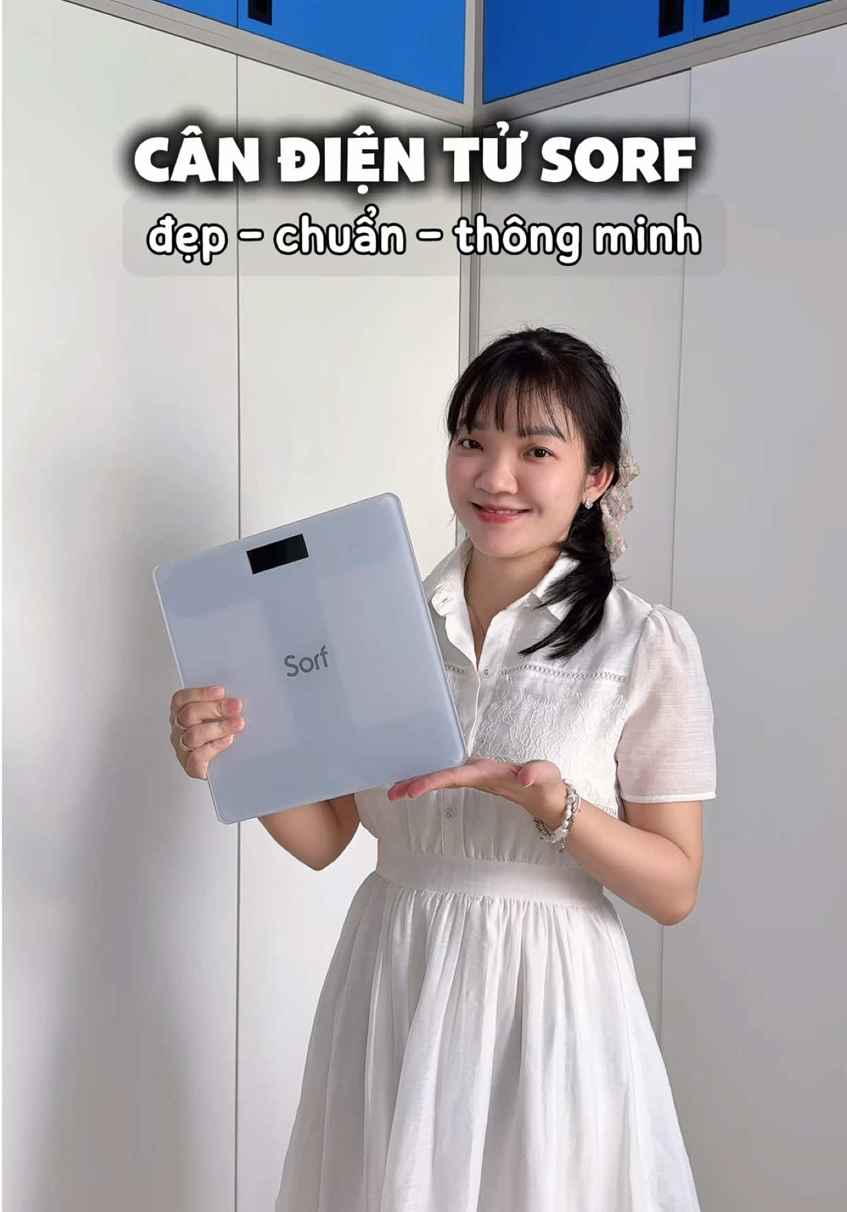 Cân điện tử đẹp,chuẩn và thông minh,đo lường được 21 chỉ số của cơ thể và hiển thị đầy đủ dữ liệu trên app. Rất nên mua để các mom kịp thời theo dõi chỉ số sức khỏe của cả nhà nè #mevabe #mebimsua #giadinh #candientu #chamsocsuckhoegiadinh 