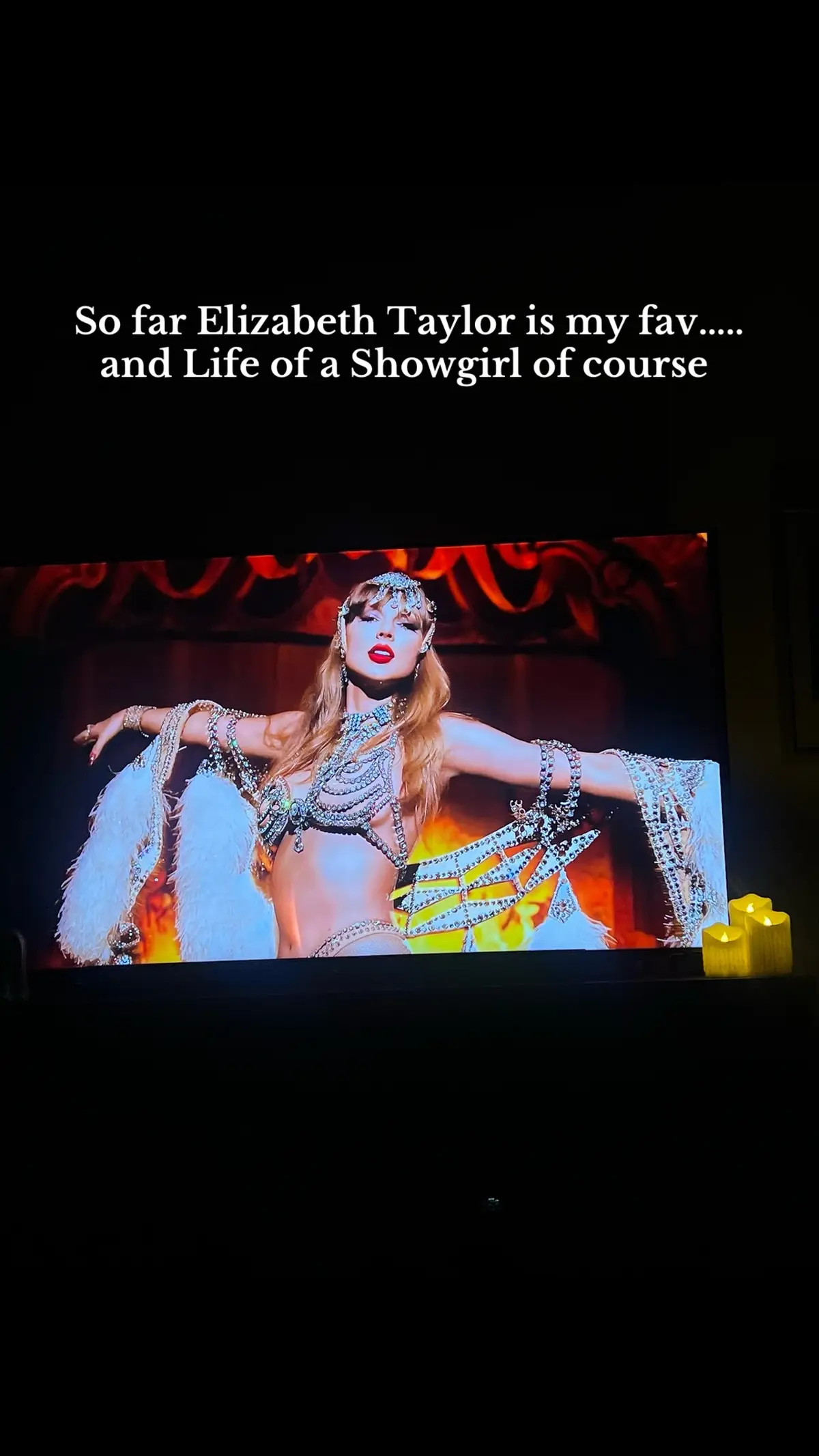 love it so much already 🧡 #TaylorSwift #lifeofashowgirl #TS