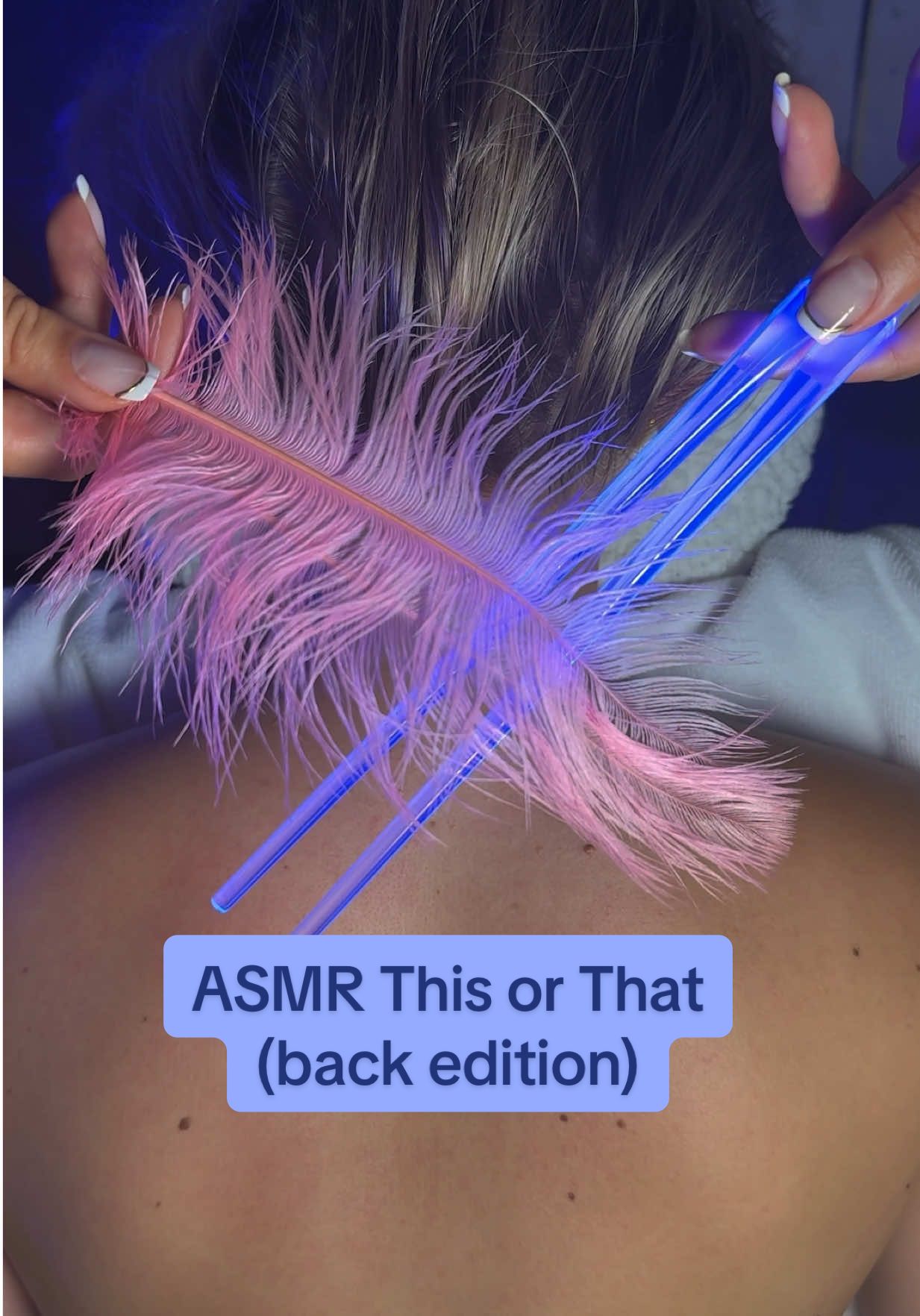 ASMR 'this or that' to make you sleepy💤 To book your ASMR session, watch the full video, listen on spotify, & learn more about ASMR click the link in my bio💫 #asmr #asmrmassage #asmrpersonalattention #asmrforsleep #asmrtingles