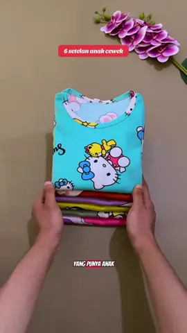 Promo 6 setelan anak cewek #setelananakmurah #setelananakpremium #setelananak 
