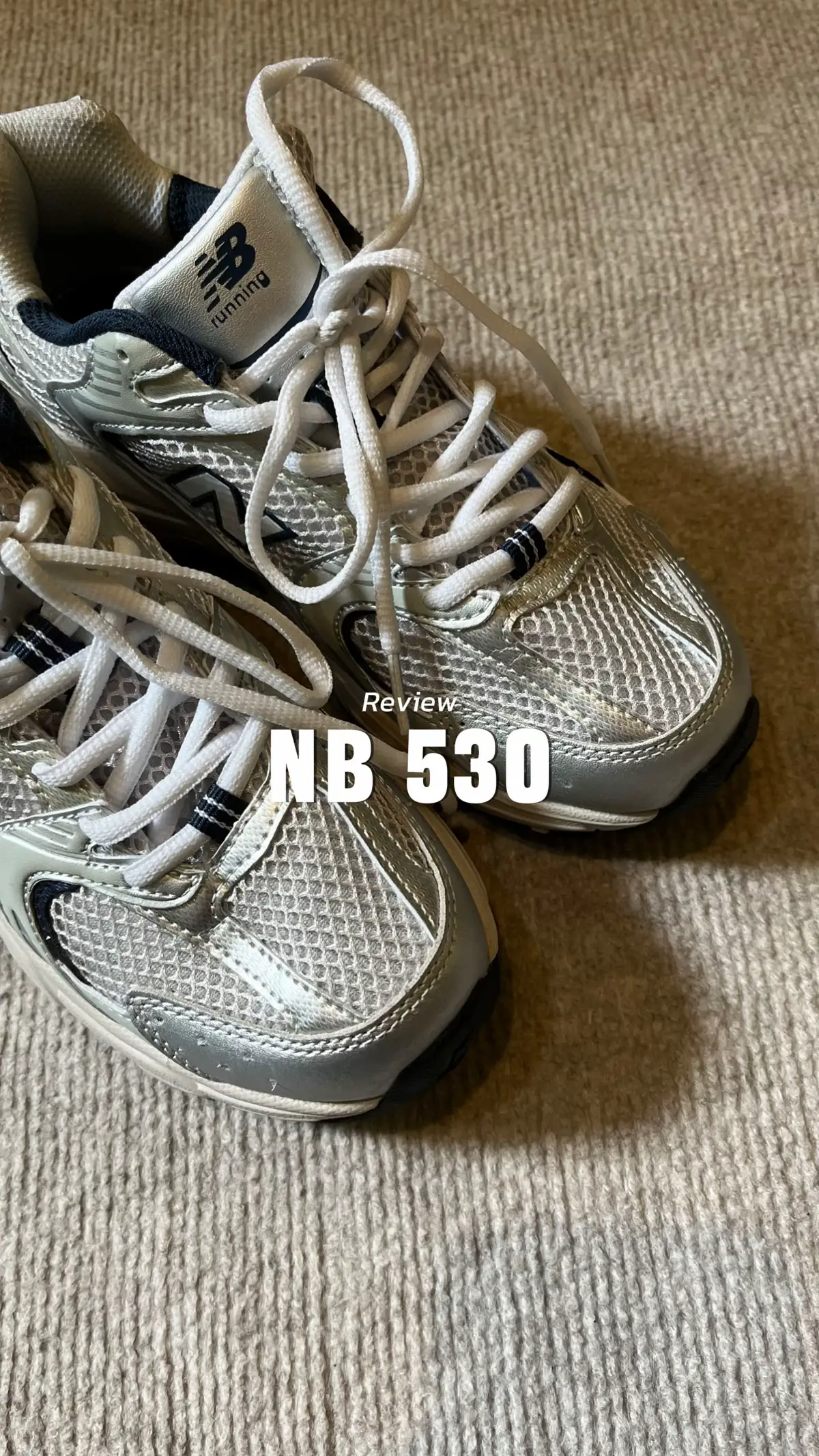 Sneaker favorit aku berawal dari fomo‼️ #sneakers #nb530 #newbalance 