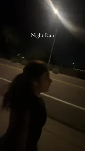 Night miles! 🌙 #nightrun #Running #runtok #night #xyzbca 