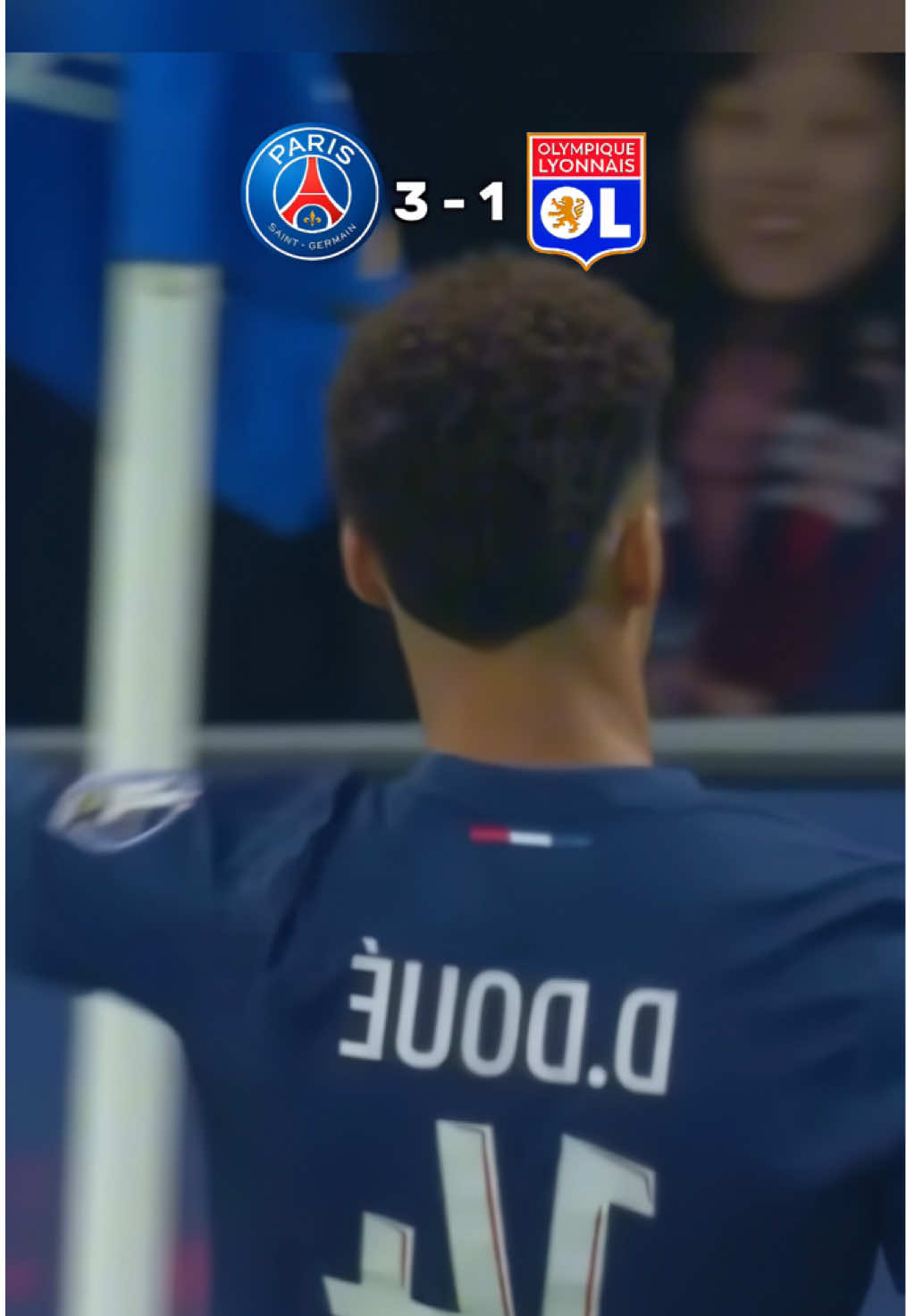 PSG - OL 2024 Ligue 1  #ligue1 #ol #psg #parissaintgermain #dembele 