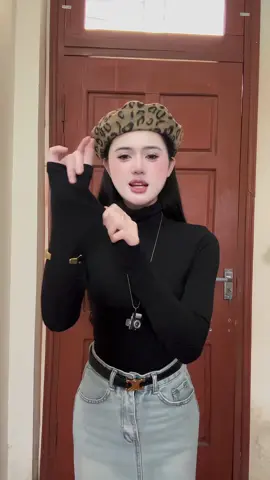 Áo thun dài tay cổ cao nha #fyp #thoitrangnu #trending #emphan 