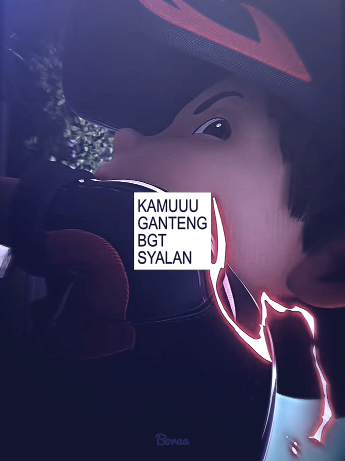 Hus...hus...husband... 😳👉👈 #boboiboy #boboiboyhalilintar 