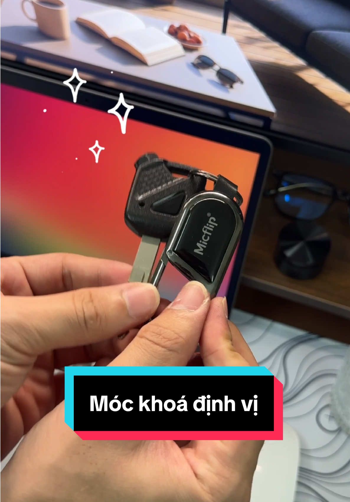 Móc khoá định vị Doscom nhỏ gọn tiện lợi tìm đồ thất lạc dễ dàng #doscom #mockhoadinhvi #dinhvidoscom #thanhcongnghe #techtok 