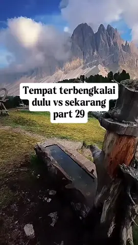Tempat terbengkalai dulu vs sekarang  #faktaunik #tempatterbengkalai #duludansekarang #viral #fyp 
