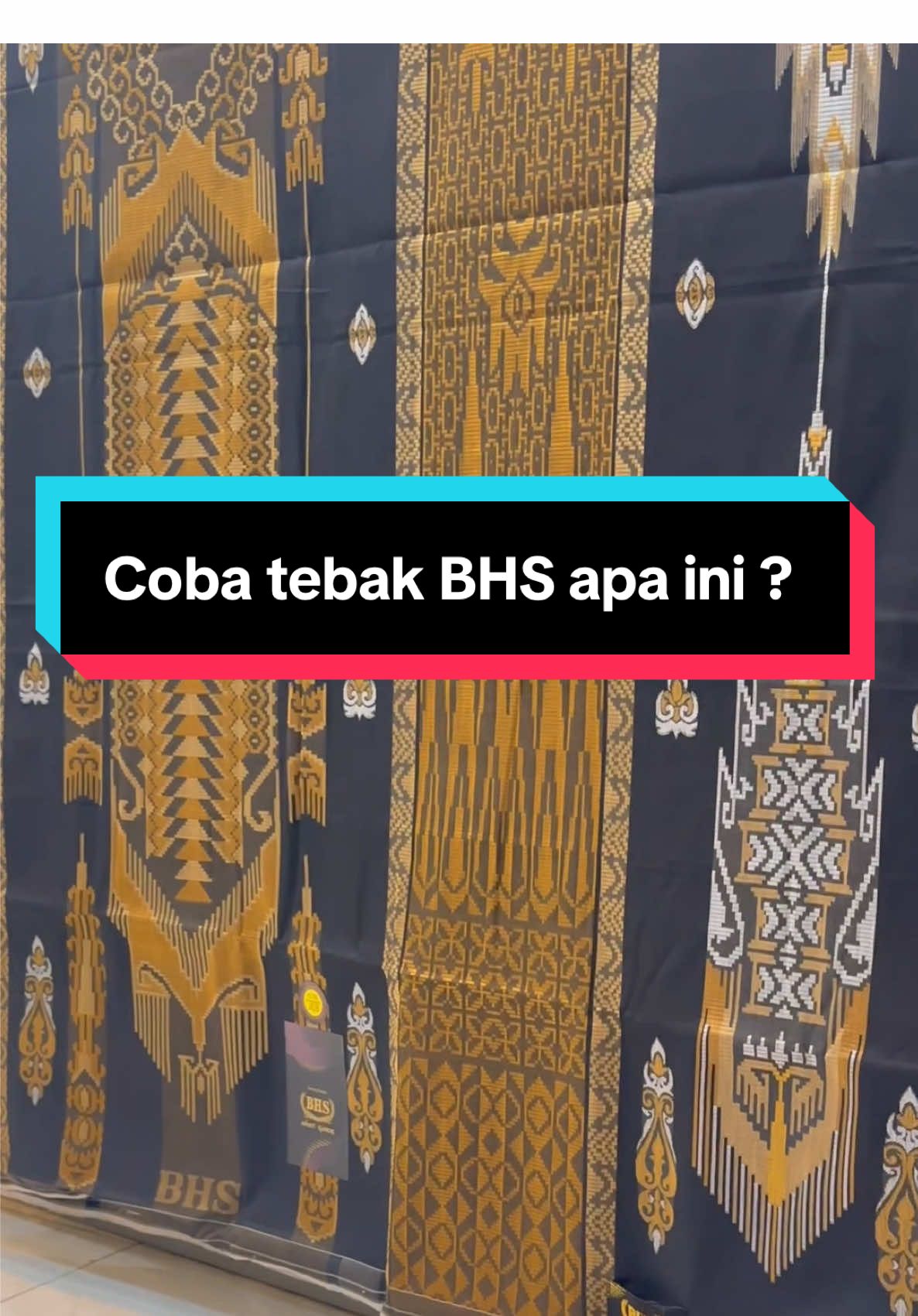 Bhs new uda redy di toko banyak ya #sarungbhs #bhs #bhsavantgarde #fyp 