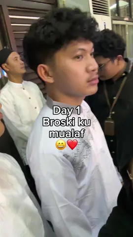 Setelah proses panjang, akhirnya ya bro... skrng soljum gaperlu nunggu di warung lagi😁 #fyp #viral #berkahselalu🤲😇💕 #mualaf #videoviral 