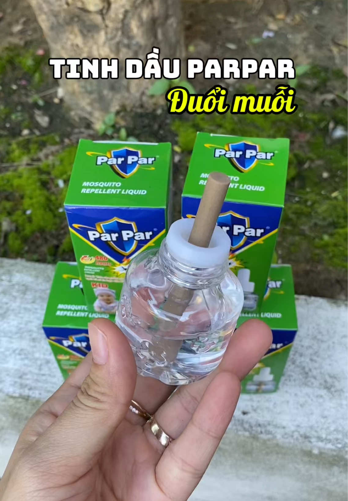 Combo 5 lọ tinh dầu đuổi muỗi parpar , lành tính , an toàn cho cả người lớn và trẻ em#tinhdauduoimuoi #tinhdauparpar #parpar #duoimuoi #thuythichtienich 