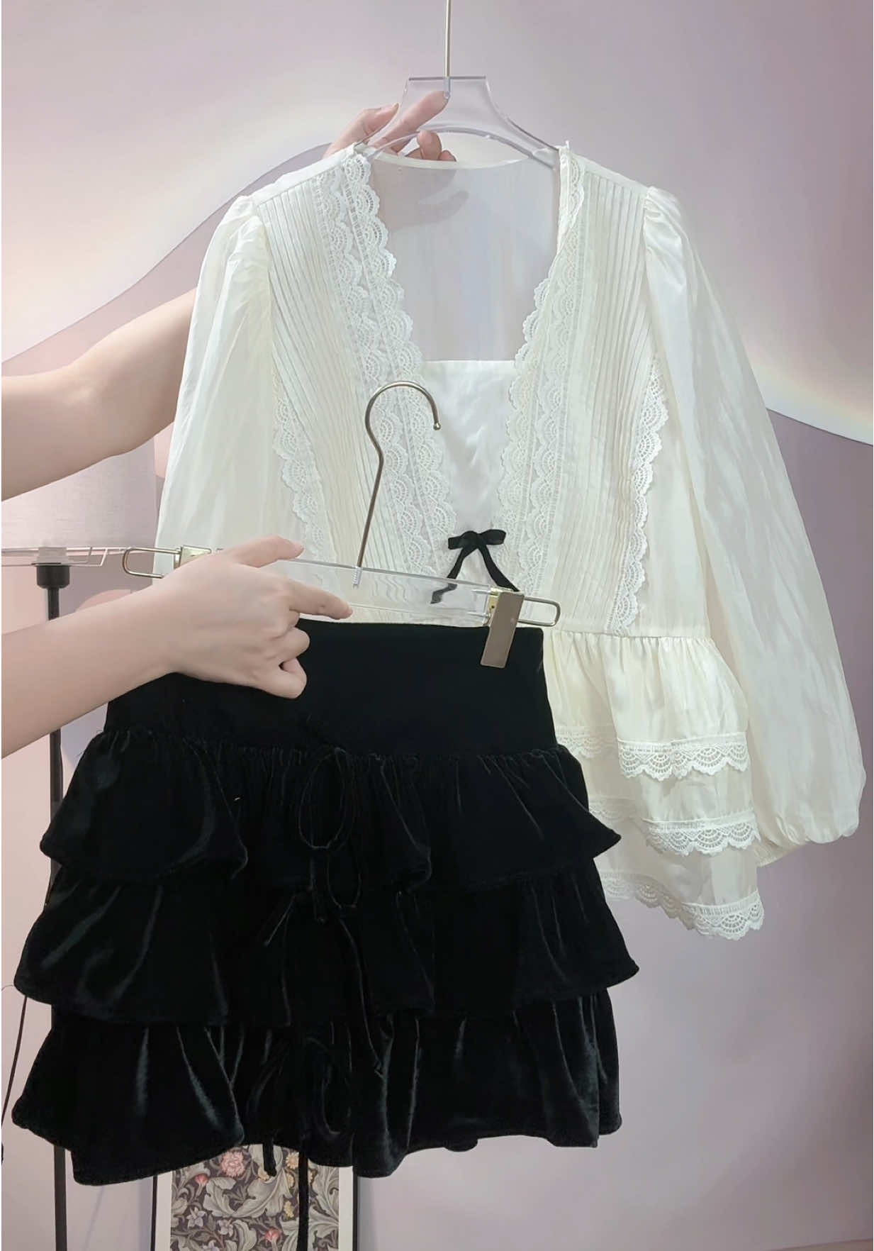 Set tơ xinh wo”#quanaonuhottrend #thoitrangnu #tipphoidoxinh #style #reviewlamdep 