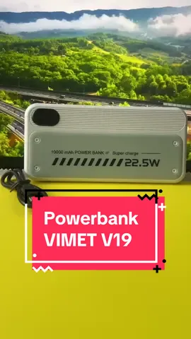 Powerbank VIMET V19 #powerbank #powerbankviral #powerbankmurah #vimet #vimetofficialstore 