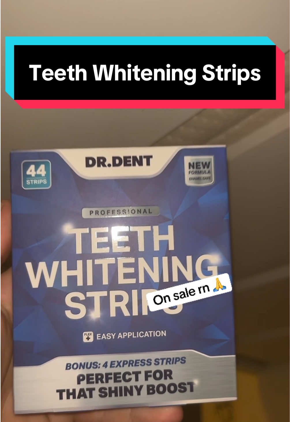 And they don’t make your teeth sensitive 😭🙏 #teeth #teethwhitening #teethwhiteningstrips #oralhealth #oralhygiene 