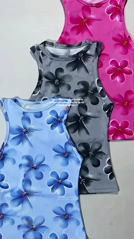 Limited stocks only!! 😩 #printedtop #floraltop #racerbacktop #basicoutfit #OOTD 