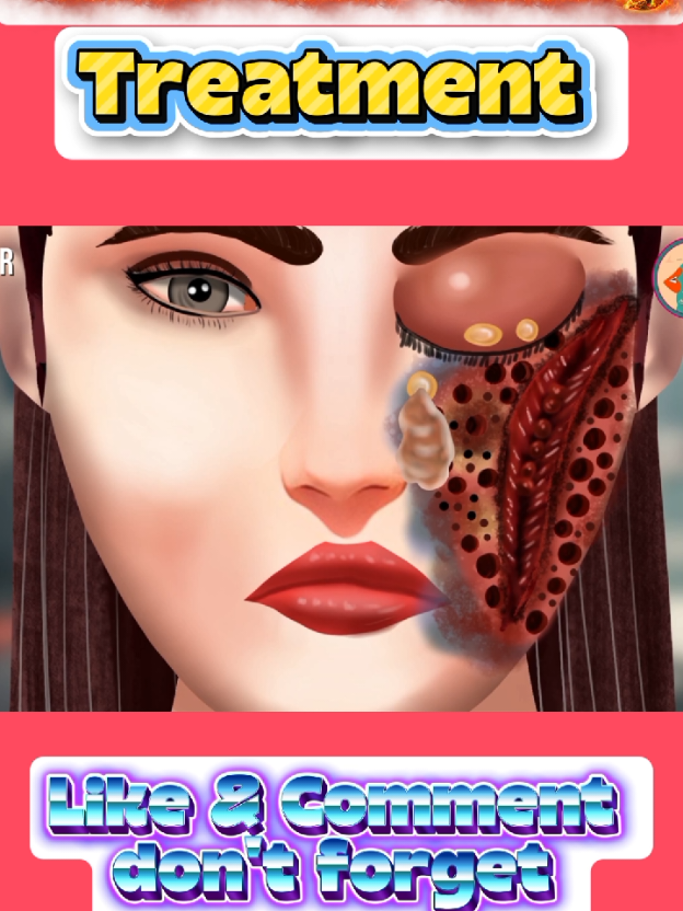 Asmr animation Face treatment Skincare video #Animation #Asmr #Tranding #Foryou #viralasmr 