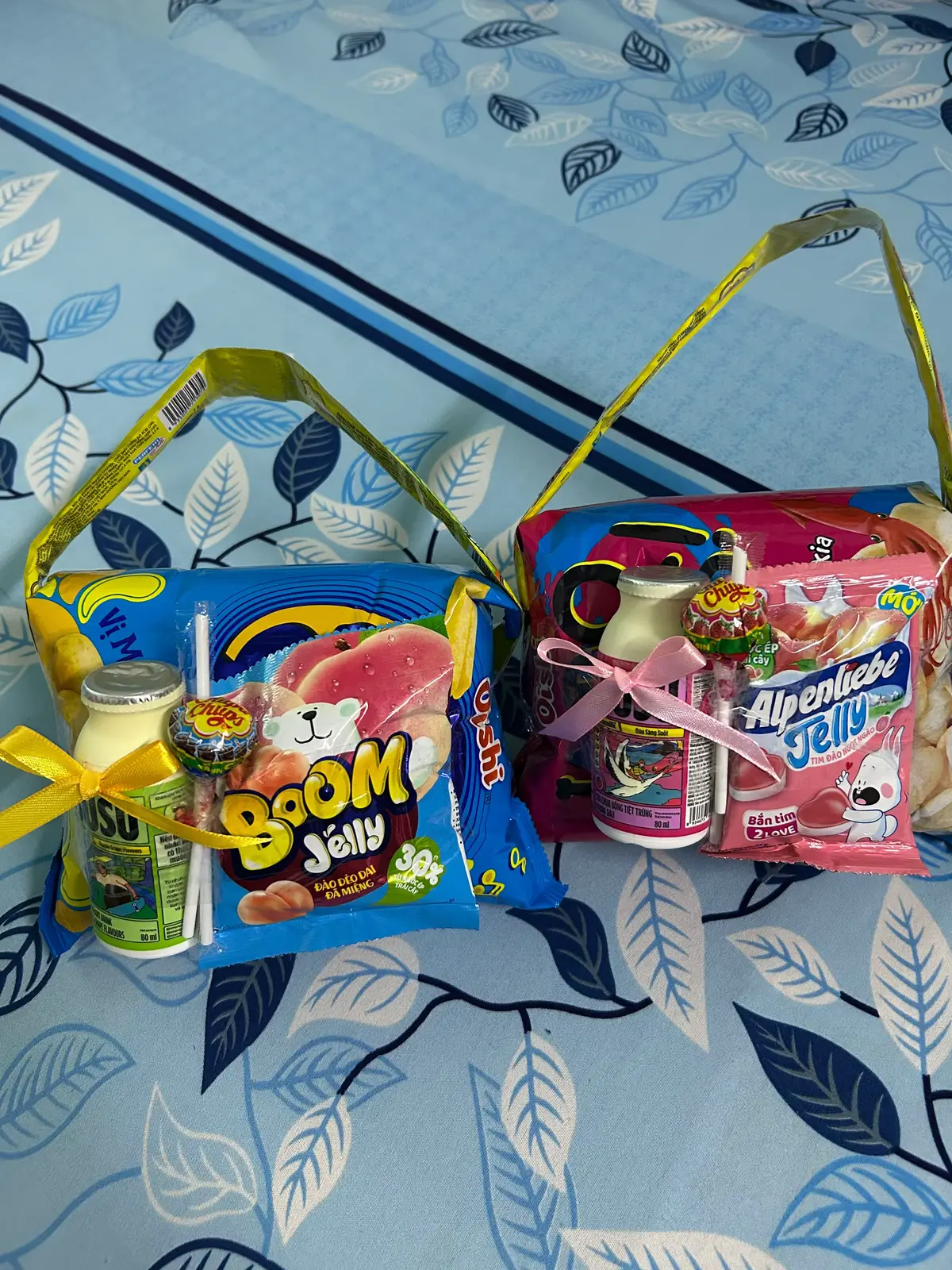 Túi xách bánh kẹo tự chế made by me 😁😁❤️❤️#túixáchbánhkẹo #viral 