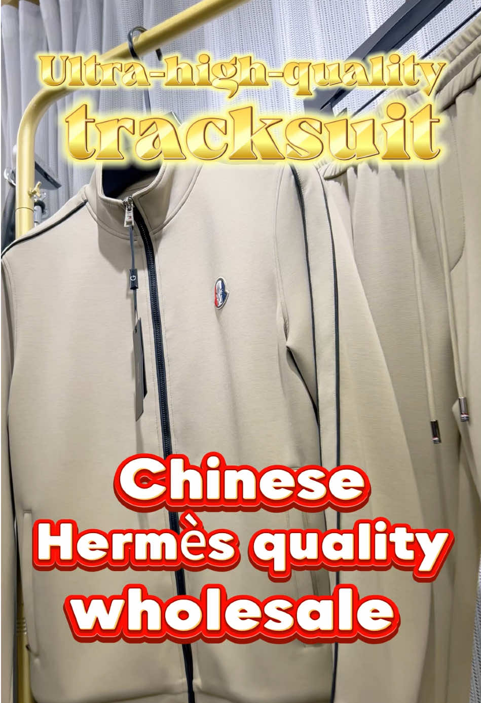 Tired of settling for average men's tracksuits? Our Chinese clothing supplier focuses on premium men's tracksuits: buttery - soft fabric, precision cuts, and details that rival designer brands. Perfect for wholesale to upscale gyms or boutiques. #Clothing wholesale #Men's Tracksuit Wholesale #Import of Chinese clothing