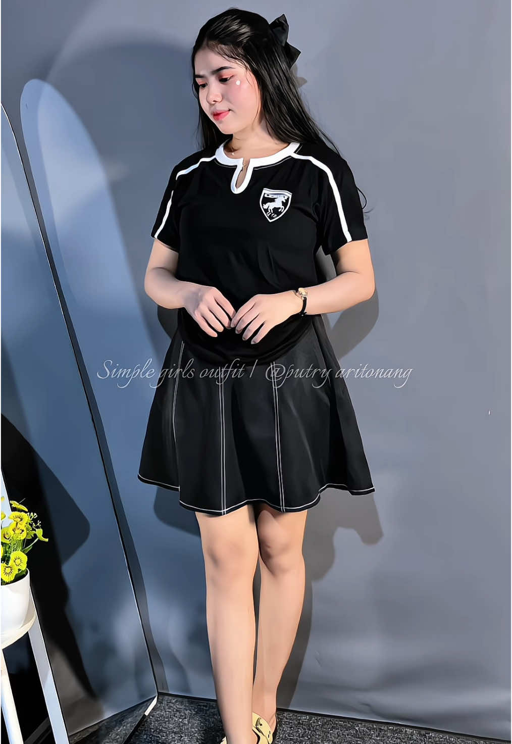 Rekomendasi kaos atasan wanita t-shirt Vneck😍🤏 #kaos #atasanwanita #kaosmurah #atasanwanitakekinian #foryouu 