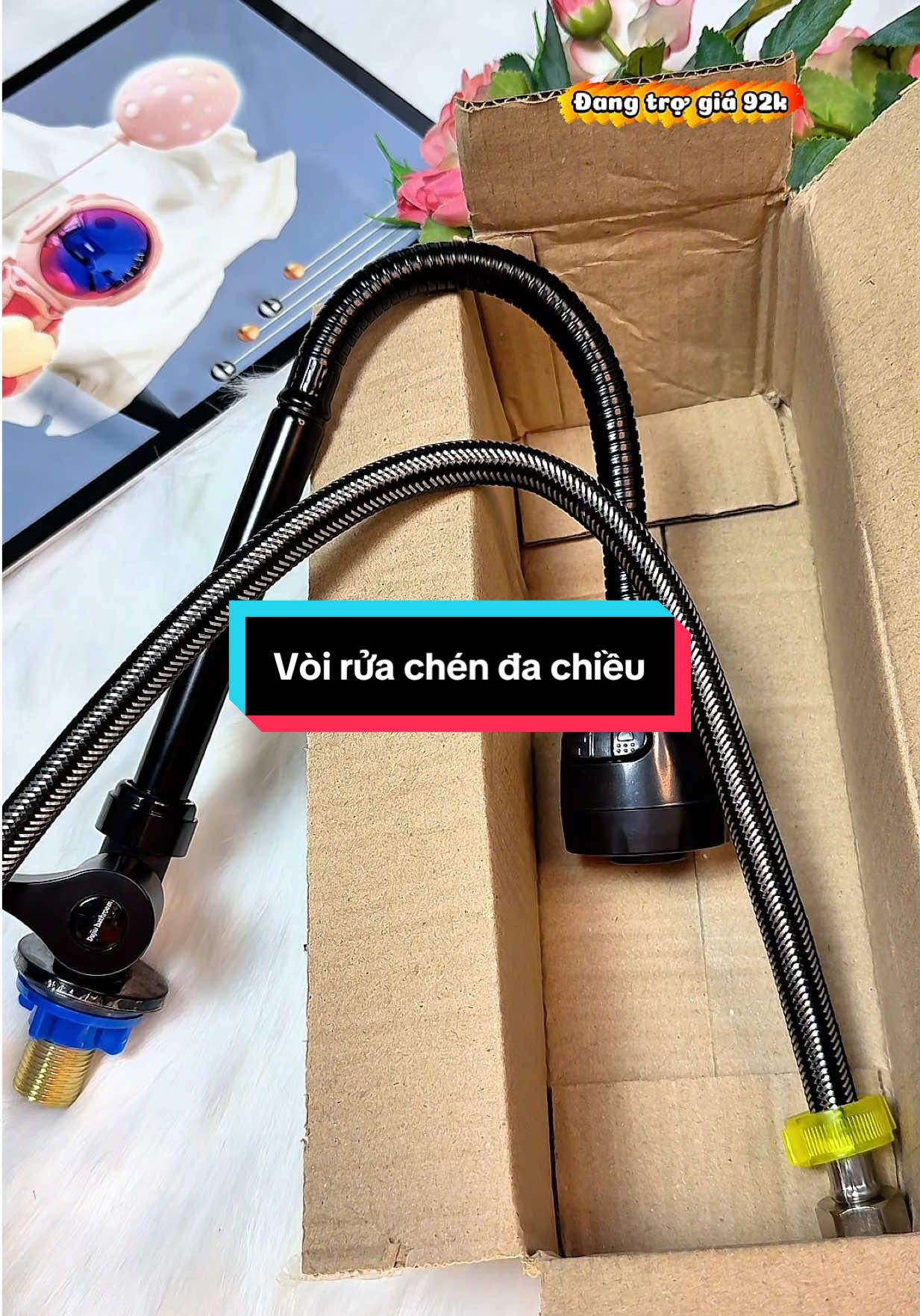 Vòi nước rửa chén đa chiều #voiruachen #tienich #giare #giadungzyhome #xuhuong 