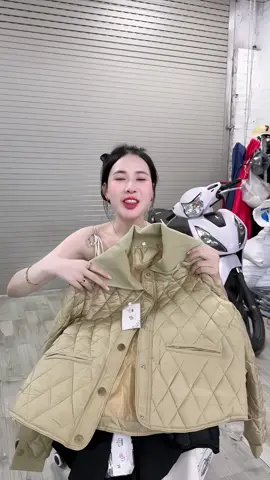 Áo phao trần trám 2 lớp#thuthaofashion #aophao #aophaonu #aophaotrantram 