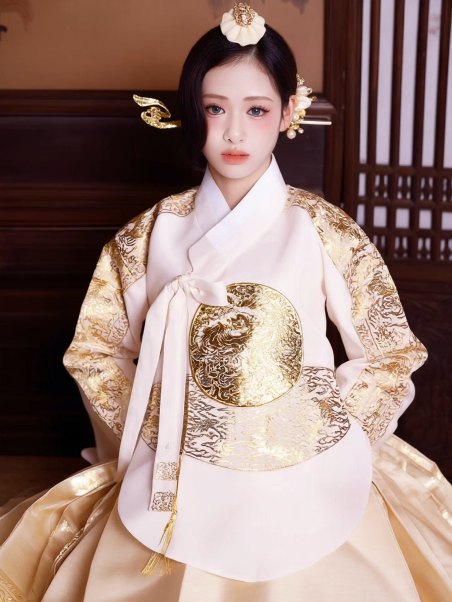 Ahyeon 👑 #babymonster #Ahyeon #hanbok #wegoup #yg @babymonster_yg_tiktok