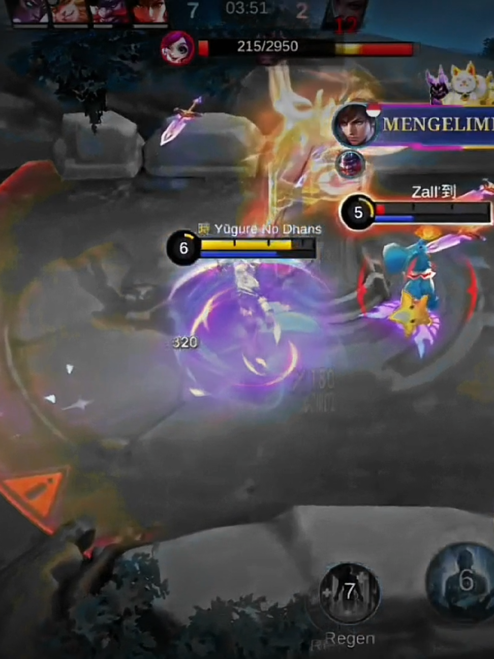 Waktu berjalan, tapi bayangmu masih menetap di sudut ingatan #mlbb #gusion #montage #sad 