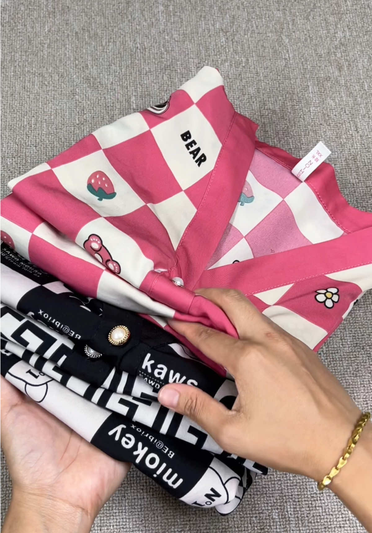 Nyaman bgt di pake #piyama #piyamakekinian #bajumurah 