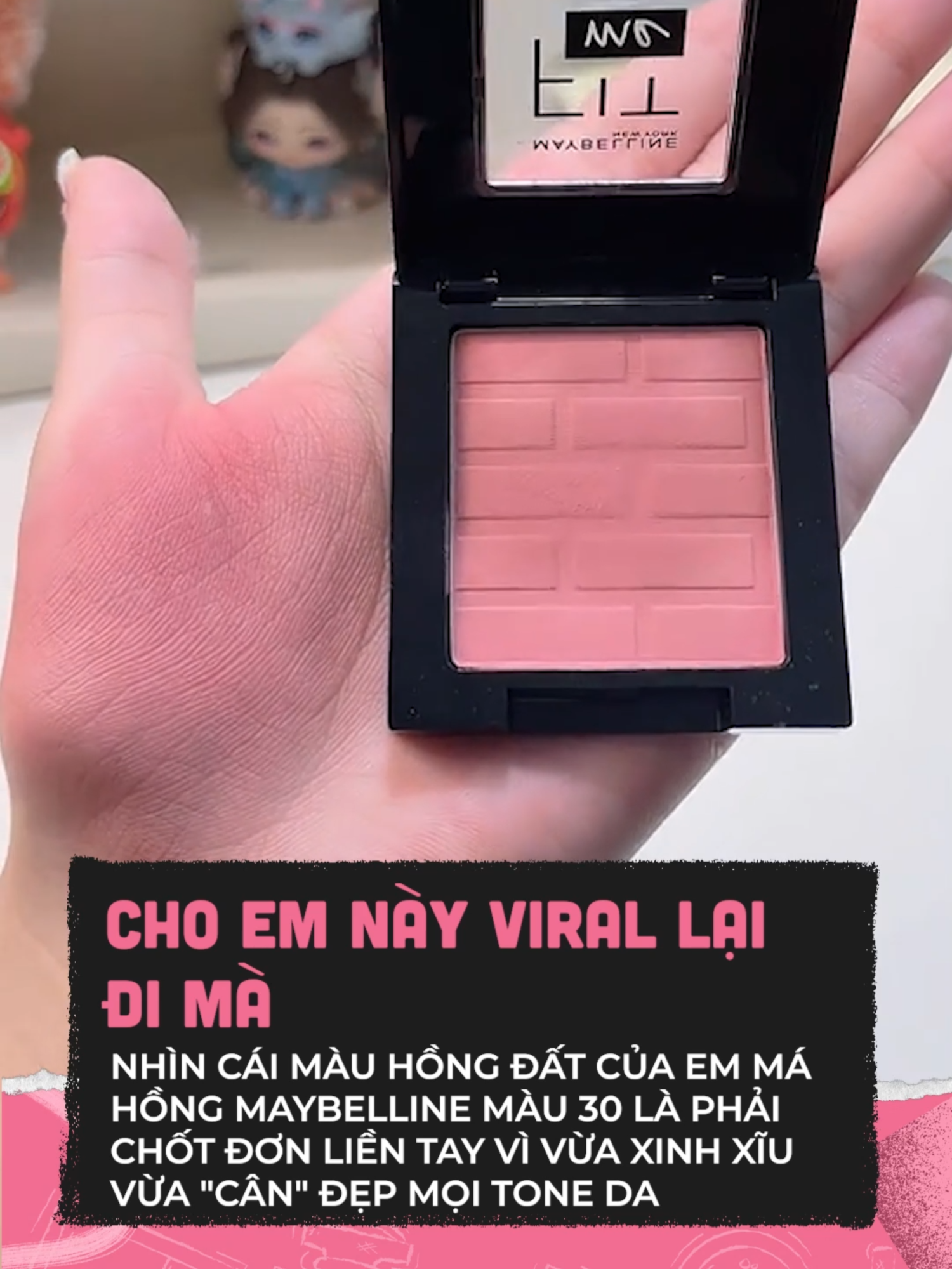 Màu 30 mãi đỉnhhh #clbeauty #clmedia #celebnetwork #beauty #BeautyTok #goclamdep #trending #hot #maybelline #maybelline30 #mahongmaybelline