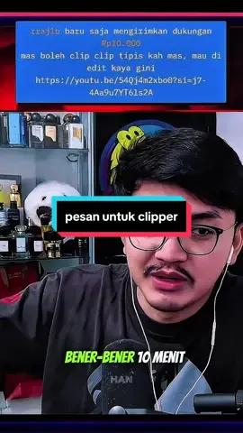 pesan buat para clipper @ade #setiawanade #clipper 